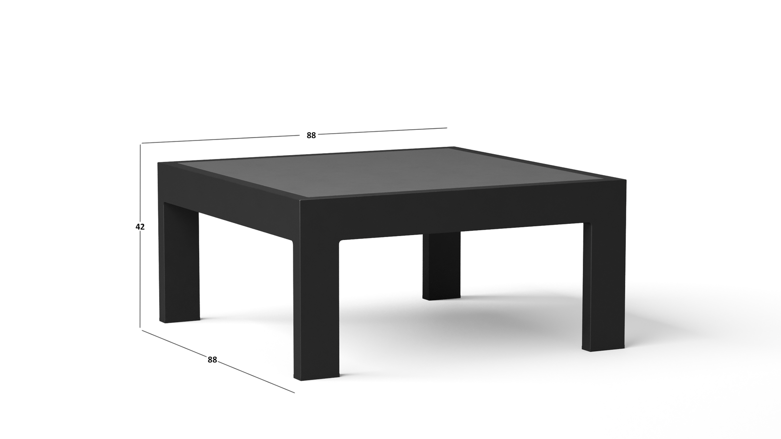 New Noosa Black Outdoor Coffee Table