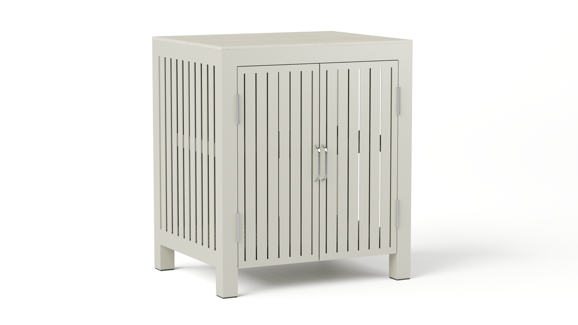 Stow Outdoor Aluminium Storage Cabinet with Ceramic Top