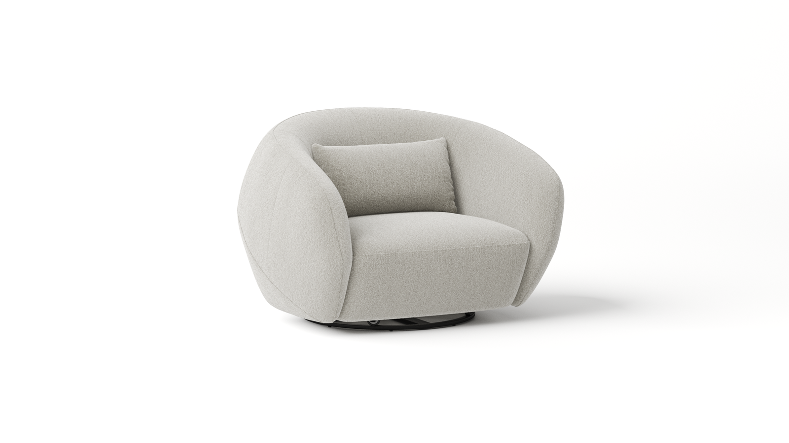 Sway Fabric Swivel Chair