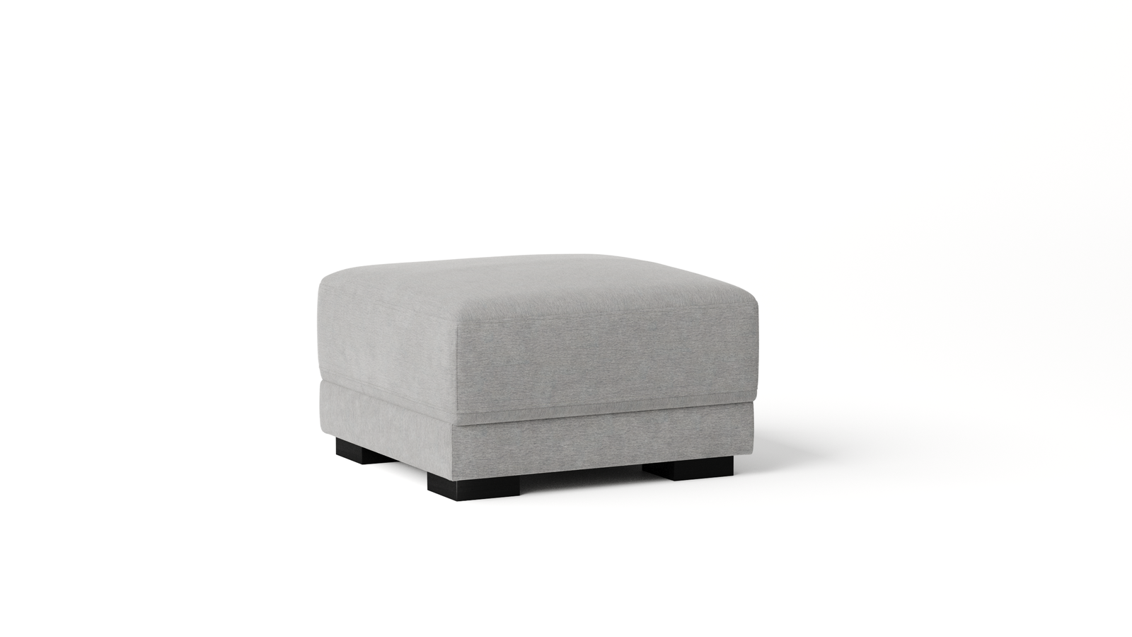 Volante Fabric Ottoman 75x75x45