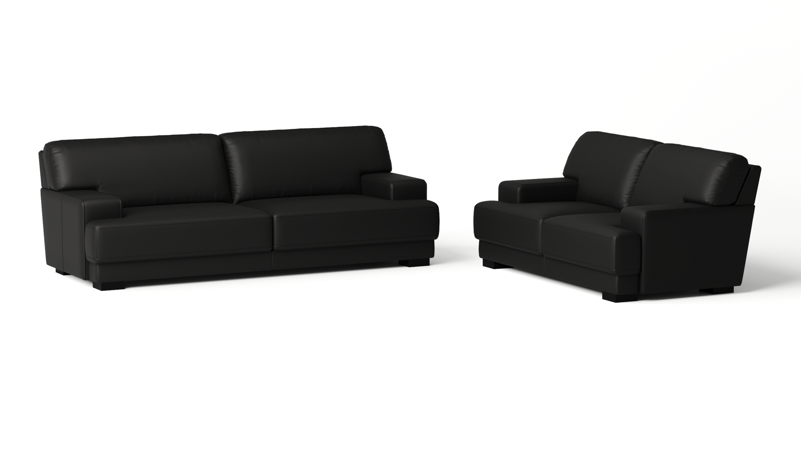 Volante Leather Sofa Suite 3 + 2