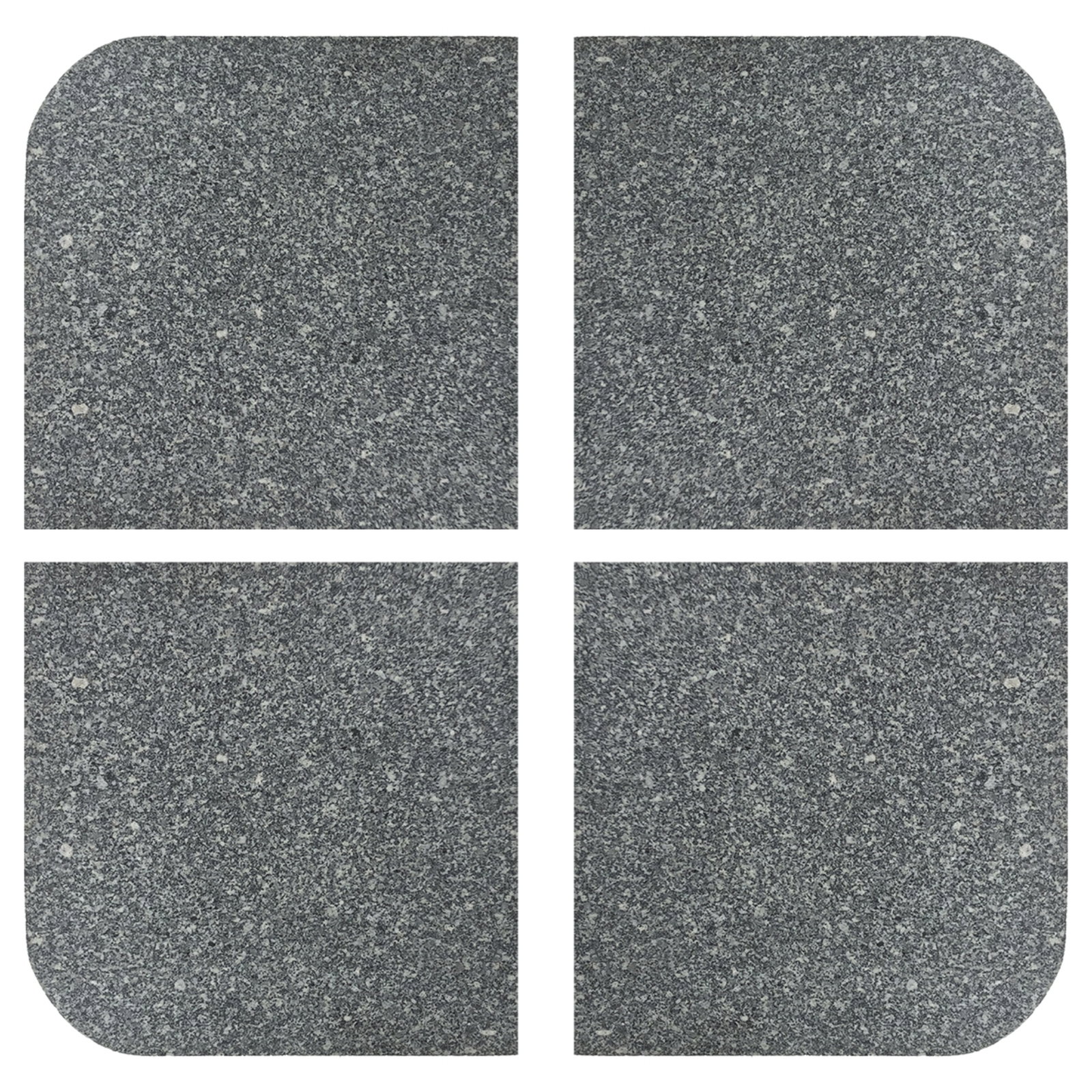 Shelta Granite Ballast Outdoor Base Set Of 4