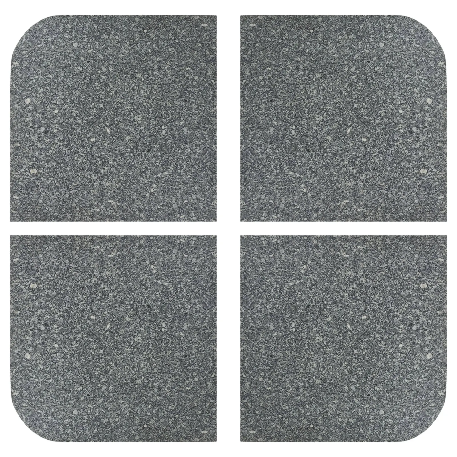 Shelta Granite Ballast Outdoor Base Set Of 4